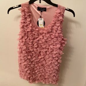 Frilly Pink tank top